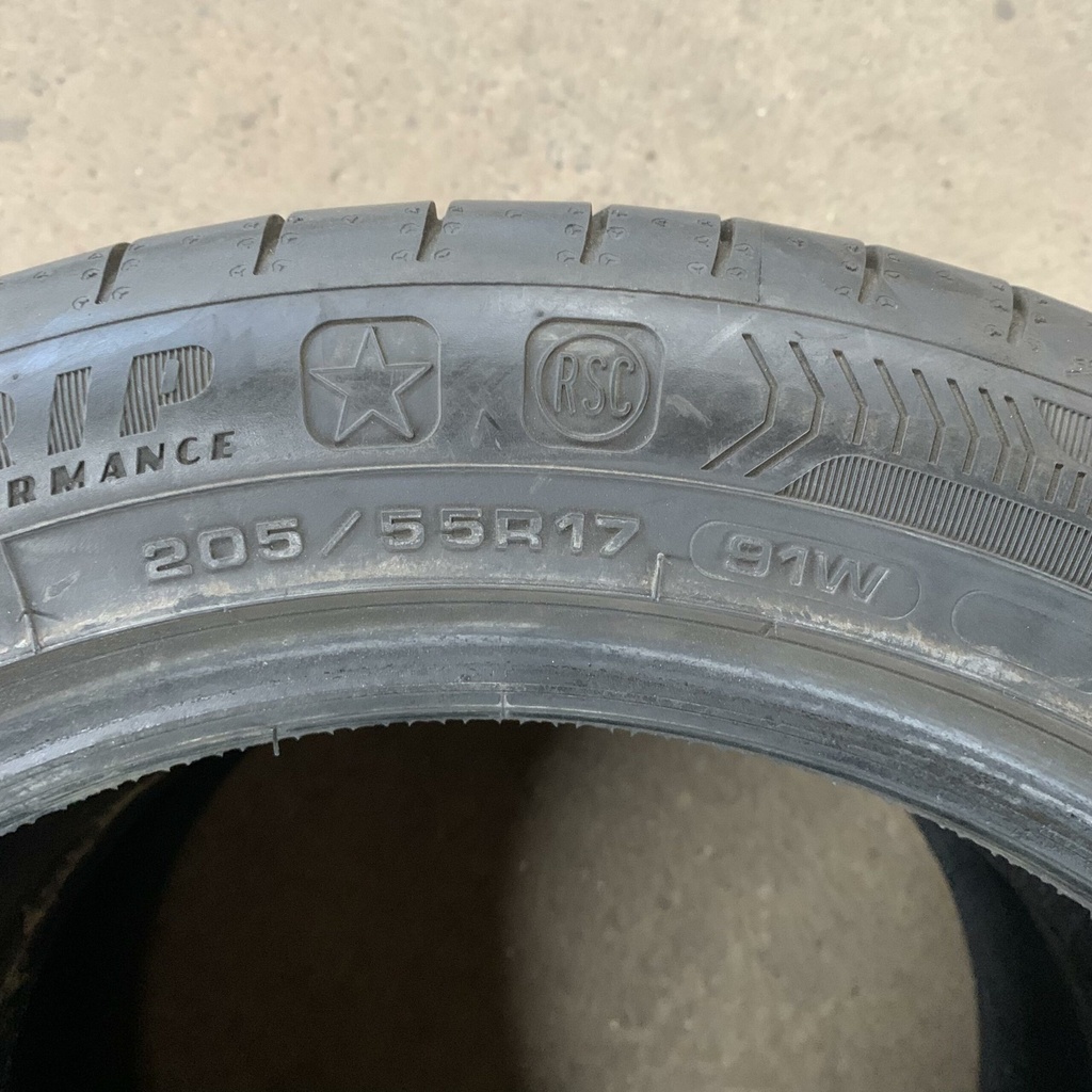 17" - 205/55r17 Goodyear EfficientGrip Performance (2 kpl) 