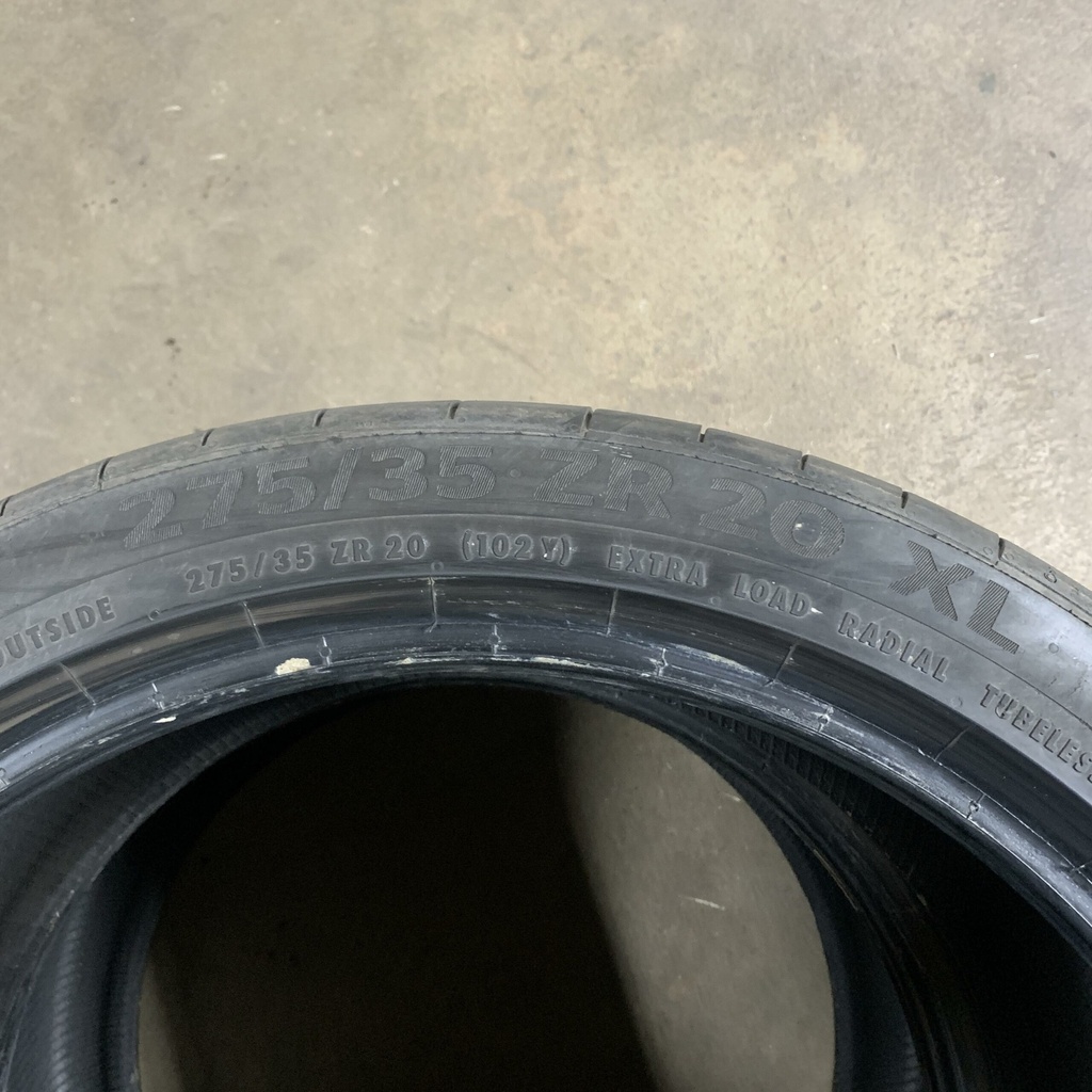 20" - 275/35r20 Continental SportContact 6 (2 kpl) 