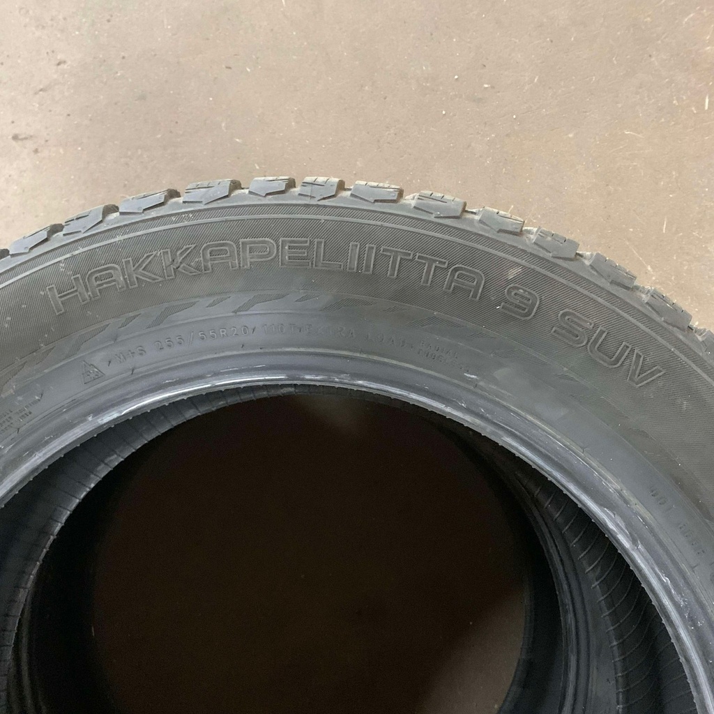 20" - 255/55r20 Nokian Tyres Hakkapeliitta 9 (2 kpl) 