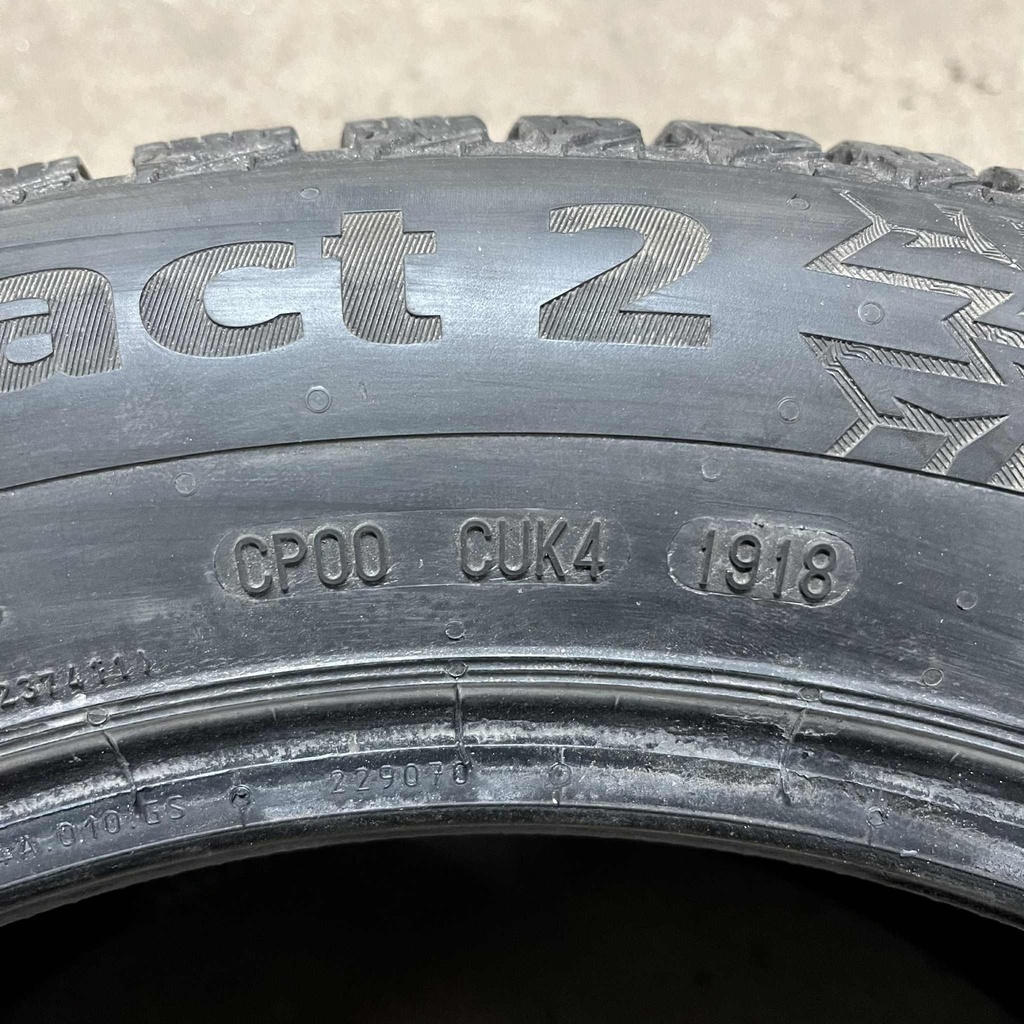 17" - 225/55r17 Continental IceContact 2 (2 kpl) 