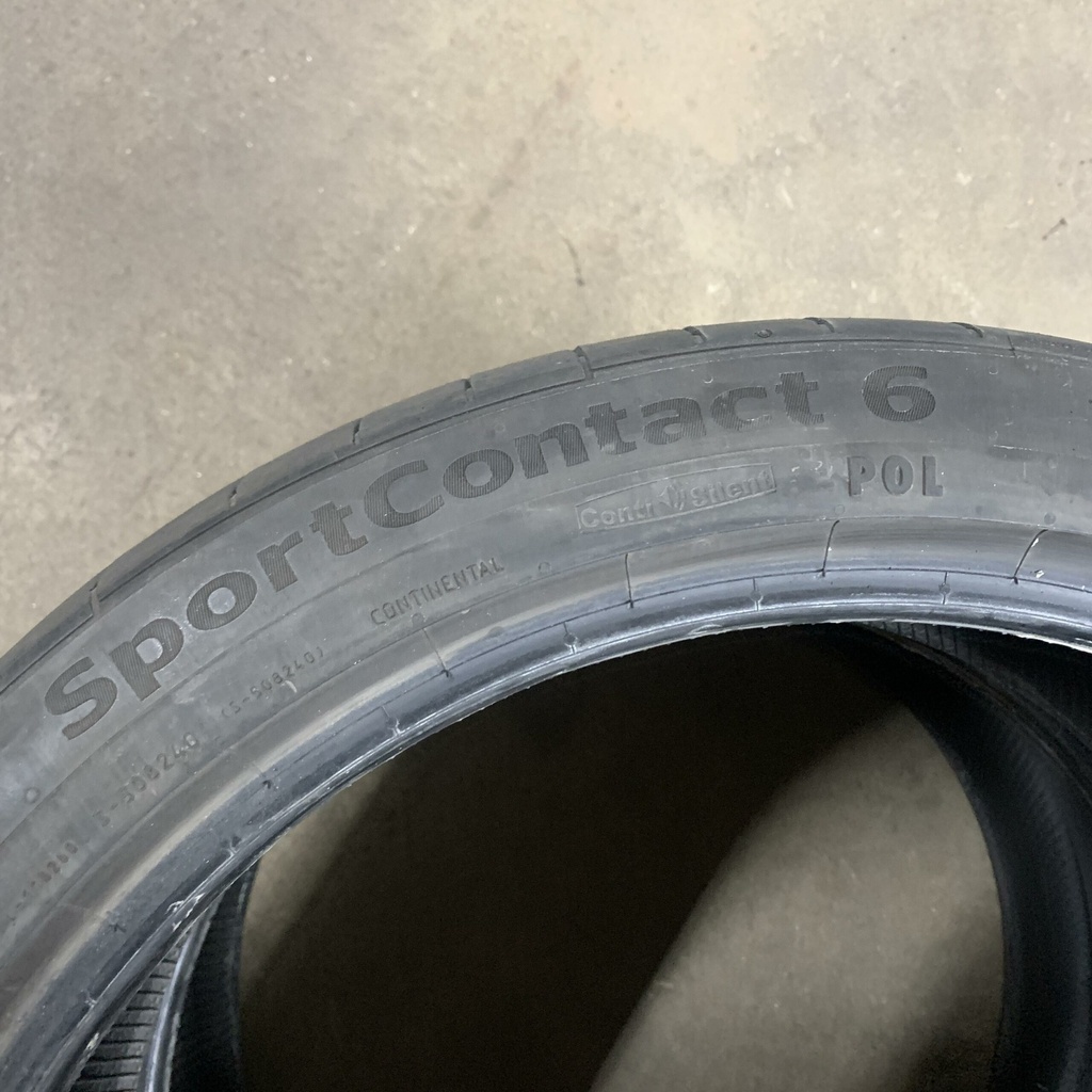 20" - 245/40r20 Continental SportContact 6 POL ContiSilent (2 kpl) 