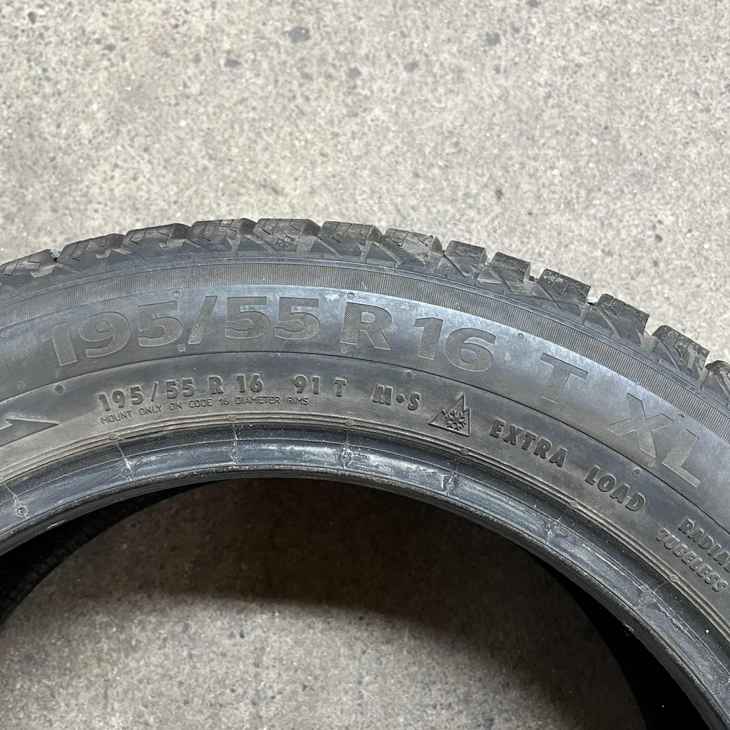 16" - 195/55r16 Continental VikingContact 7 (2 kpl) 