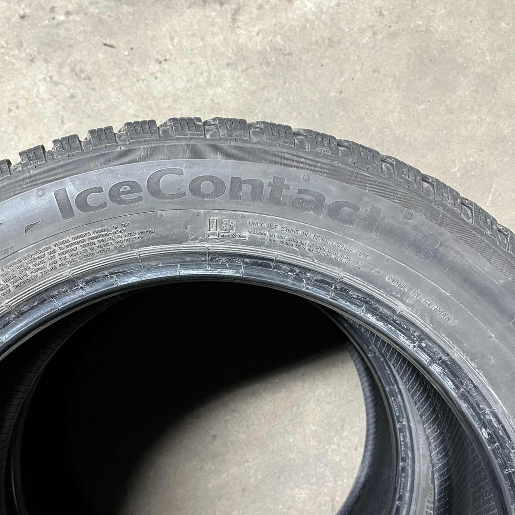 17" - 225/55r17 Continental IceContact 3 (2 kpl) 