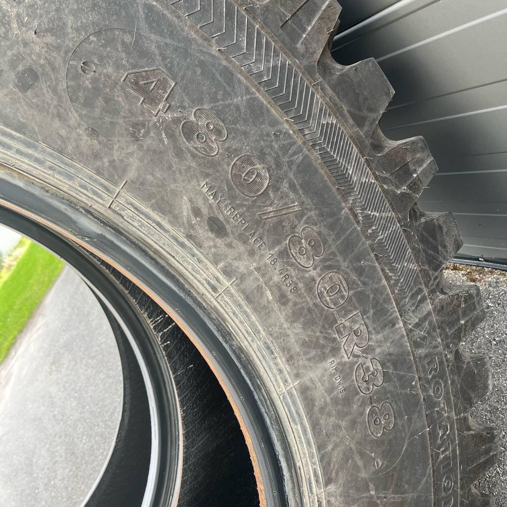 "38 - 480/80r38 Nokian Tyres TRI 2 (2 kpl) 