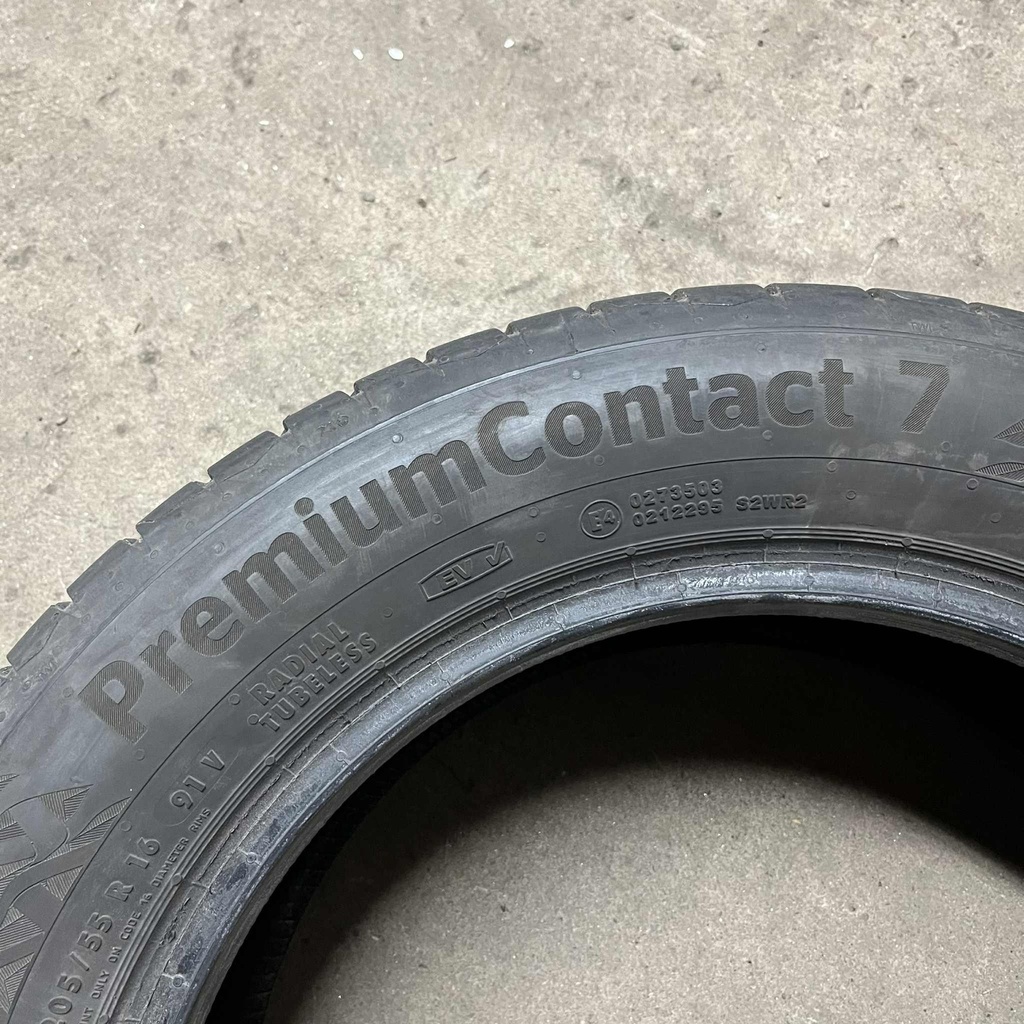 16" - 205/55r16 Continental PremiumContact 7 