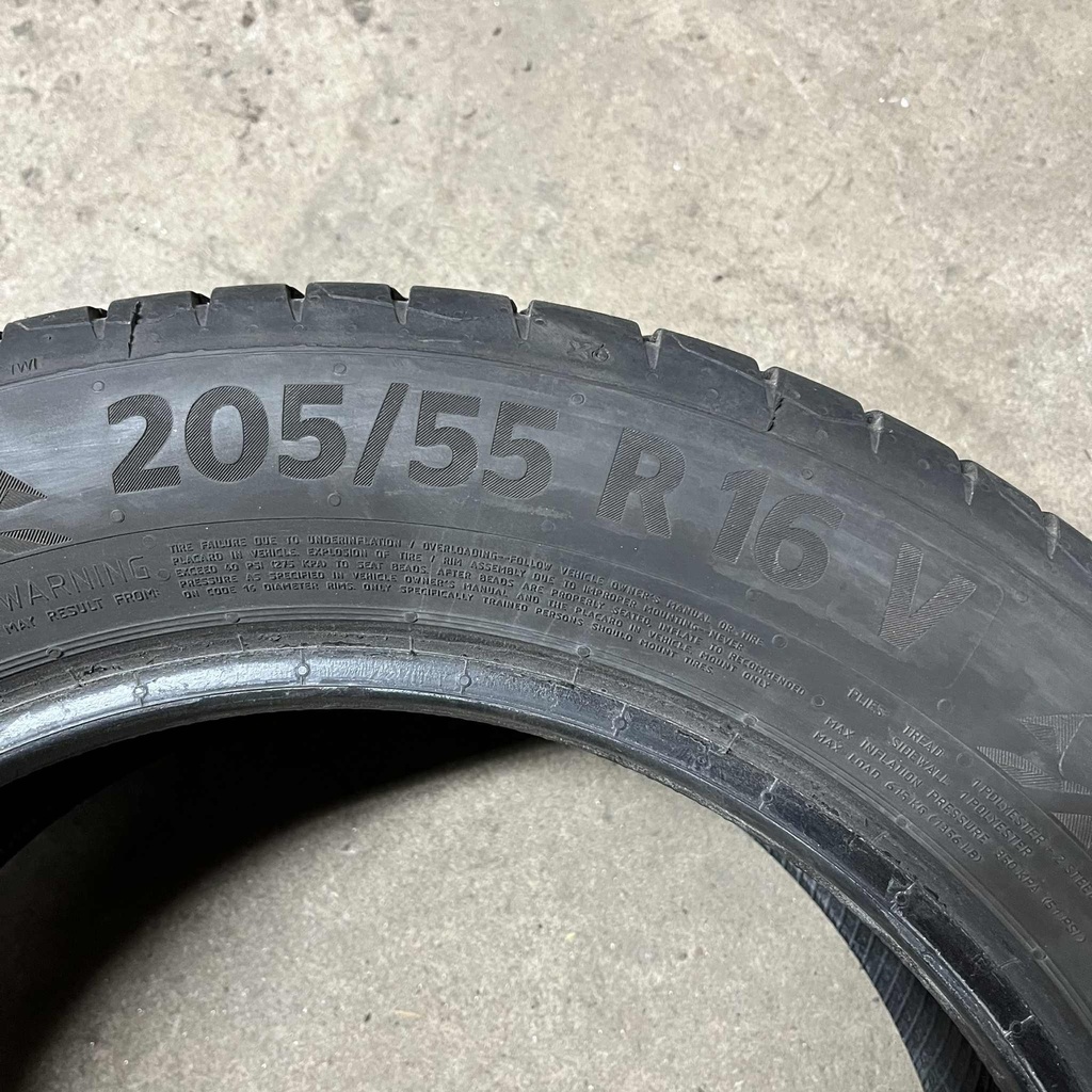 16" - 205/55r16 Continental PremiumContact 7 