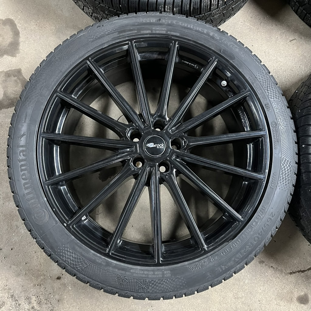 BROCK B43 BLACK 8.5×21″ 5/112 ET30 CB66.6 / KÄYTETYT VANTEET