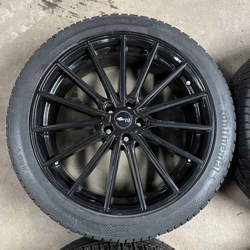 BROCK B43 BLACK 8.5×21″ 5/112 ET30 CB66.6 / KÄYTETYT VANTEET