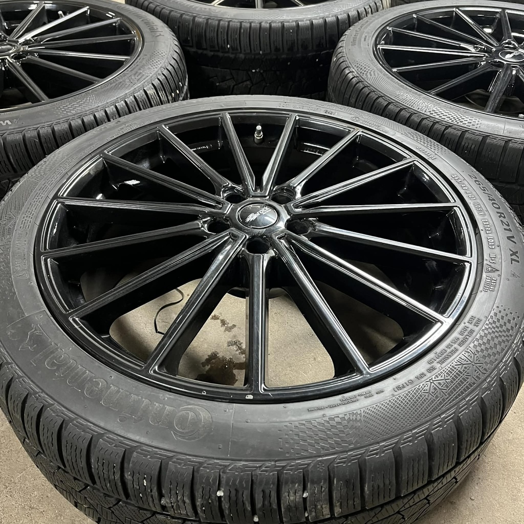 BROCK B43 BLACK 8.5×21″ 5/112 ET30 CB66.6 / KÄYTETYT VANTEET