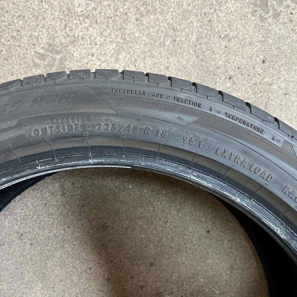 KÄYTETTY 225/45r18 Matador Hectorra 5 (2 kpl)