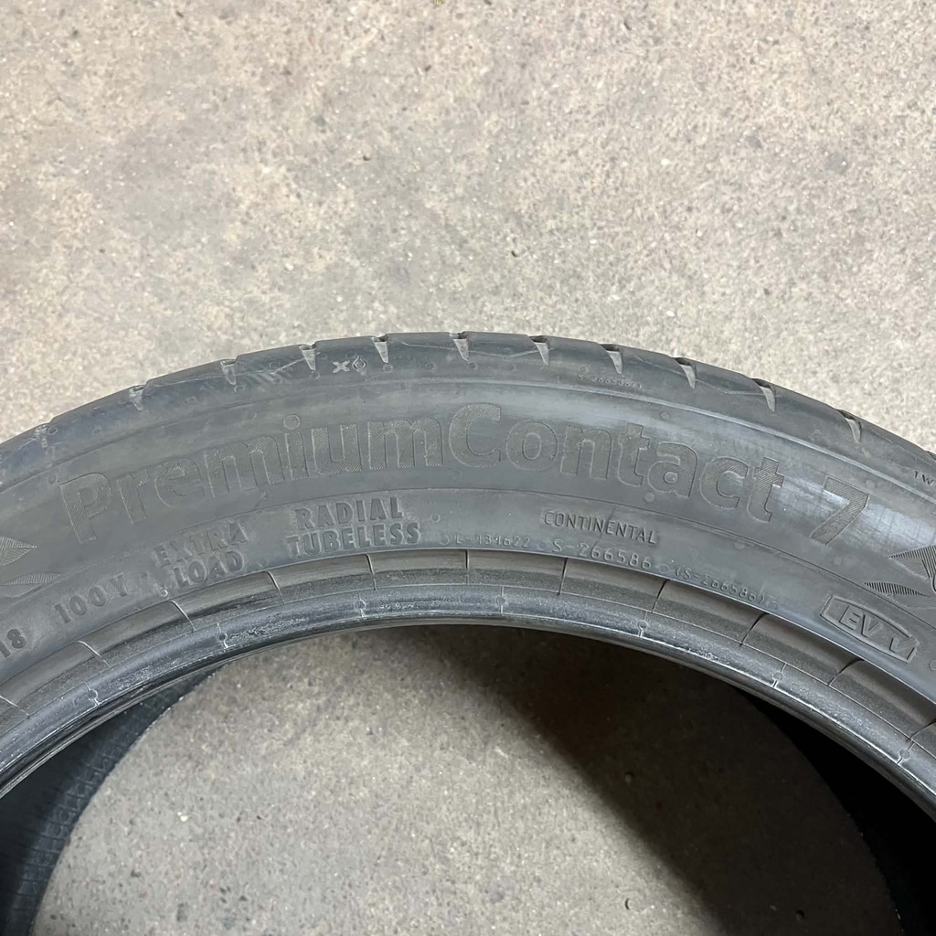 KÄYTETTY 235/55r18 Continental PremiumContact 7 (1 kpl)