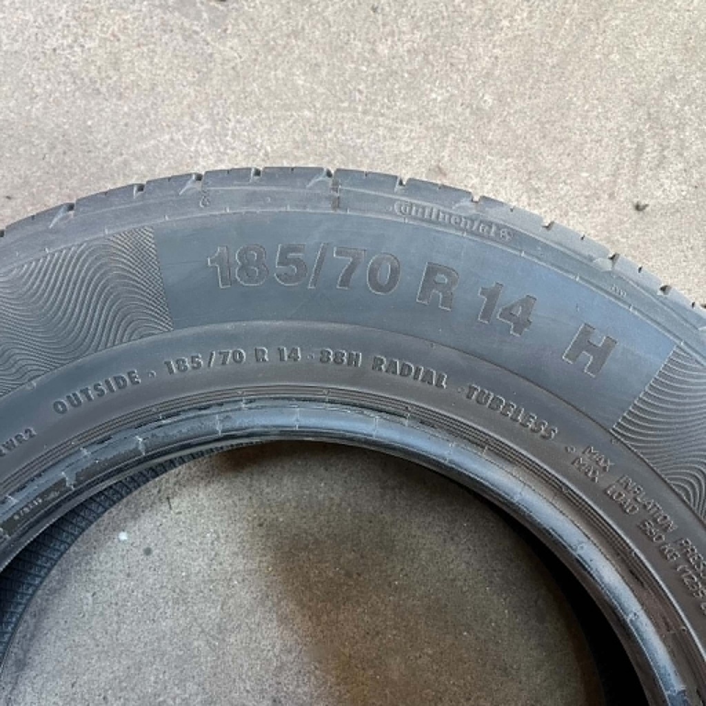 KÄYTETTY 185/70r14 Continental ContiPremiumContact 5