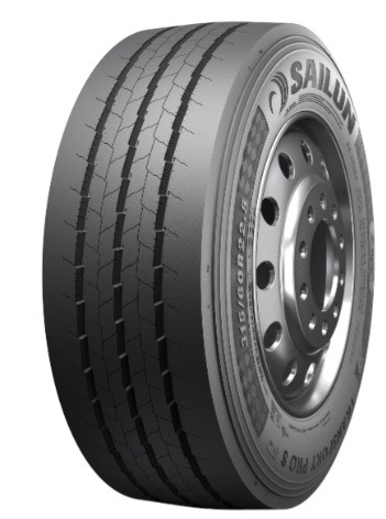 315/70R22.5 156/150L SAILUN TRANSPORT PRO S XL STEER 18PR ECOPOINT 3 TECHNOLOGY
