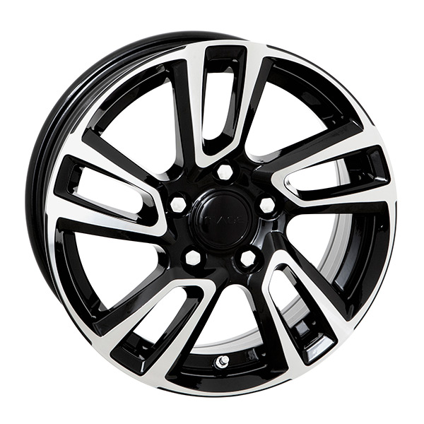 IMAGE RIDE BLK/POL | 6X15 4-100 E38 C63,3 60 6x15 4/100 ET38 CB63.3