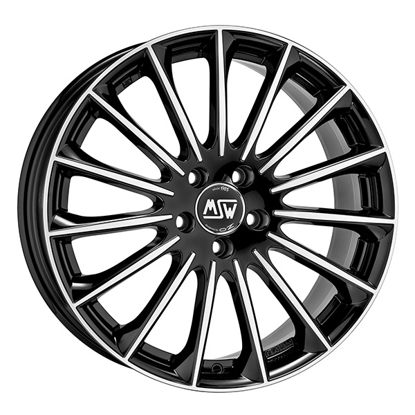 MSW 30 G.BLK F.POL | 9X18 5-112 E44 C73,1 60 9x18 5/112 ET44 CB73.1