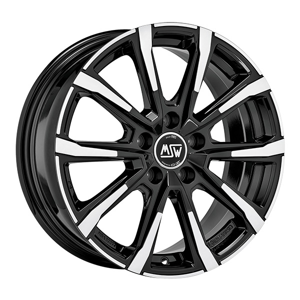MSW 79 BLK/POL | 7X18 5-114,3 E35 C66,1 60 7x18 5/114.3 ET35 CB66.1
