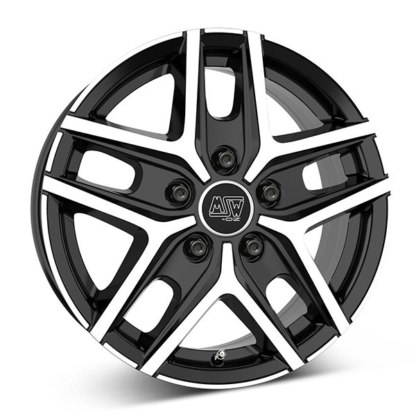 MSW 40 VAN G.BLK/POL 6,5X16 5-118 E65 C71,1 60 6.5x16 5/118 ET65 CB71.1