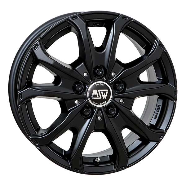 MSW 48 VAN M.BLK | 6,5X16 5-160 E60 C65,1 60 6.5x16 5/160 ET60 CB65.1
