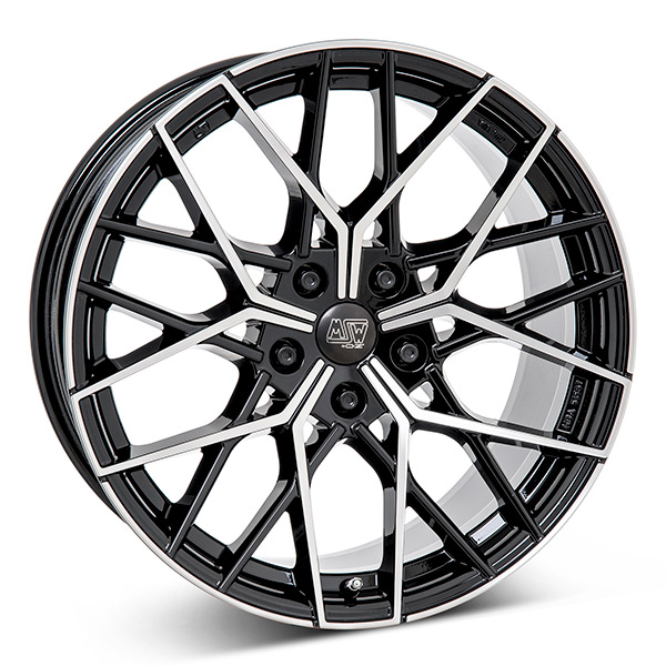MSW 74 G.BLK/POL | 8,5X19 5-112 E29,1 C66,56 60 8.5x19 5/112 ET29.1 CB66.6