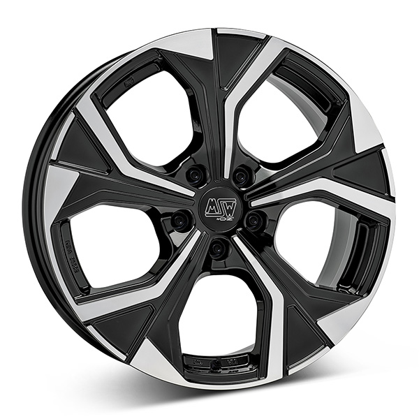 MSW 43 G.BLK/POL | 8,5X20 5-112 E28 C66,46 60 8.5x20 5/112 ET28 CB66.5