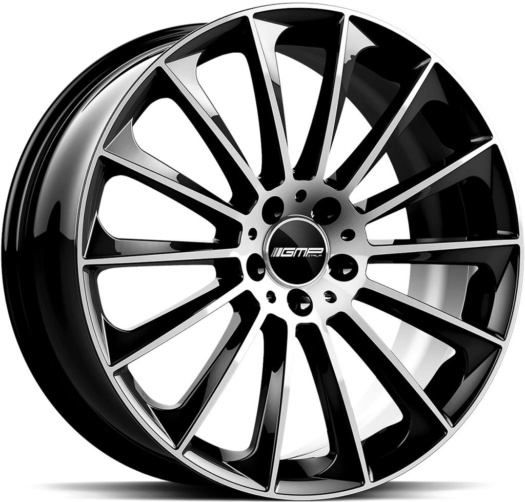 ENSIASENNUS / GMP STELLAR BLACK DIAM 9.5x20 5/112 ET35 CB66.6