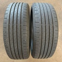 16" - 195/55r16 Continental EcoContact 6 (2 kpl) / KÄYTETYT KESÄRENKAAT