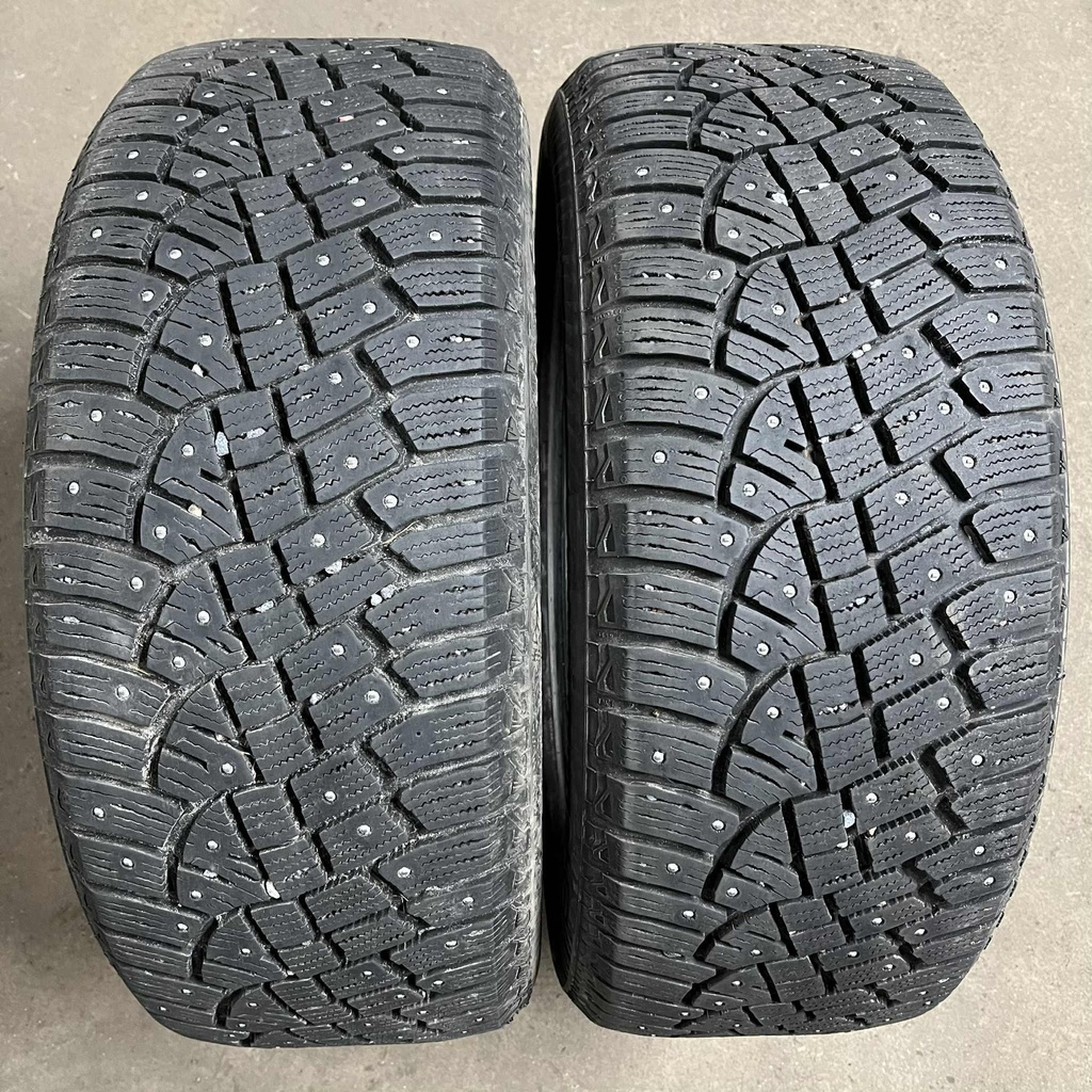KÄYTETTY 225/55r17 Continental IceContact 2 (2 kpl)