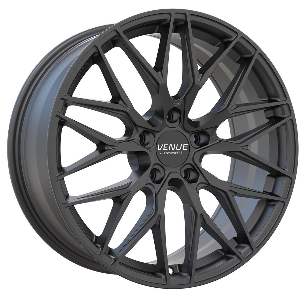 VENUE VS10 MATT BLACK 8.5x19 5/112 ET45 CB66.6