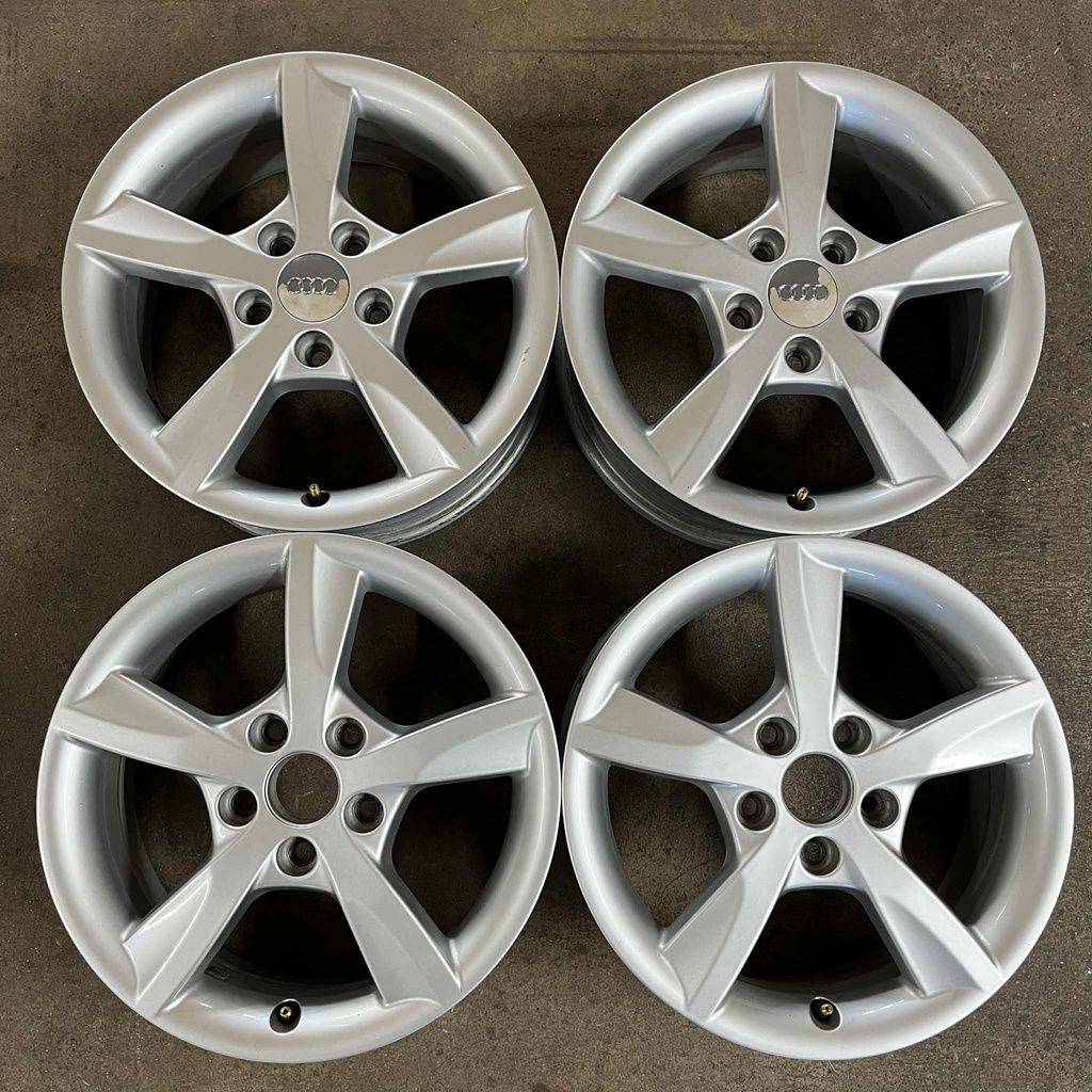 AUDI A3 ORIGINAL 6.0×16″ 5/112 ET48 CB57.1 / KÄYTETYT VANTEET
