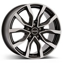 MAK HIGHLANDS BLK/POL 8x18 5/127 ET40 CB71.6