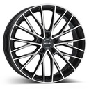 MAK SPECIALE BLK/POL 10x21 5/112 ET42 CB76