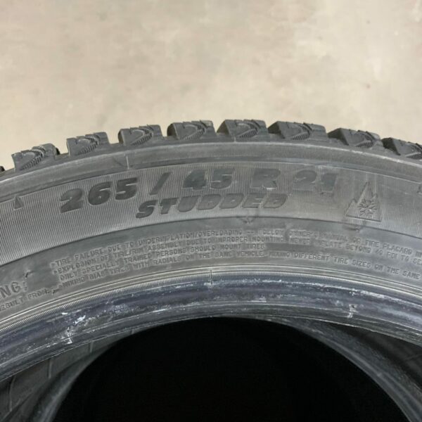 21" - 265/45r21 Michelin Latitude X-Ice North 2 - Image 4