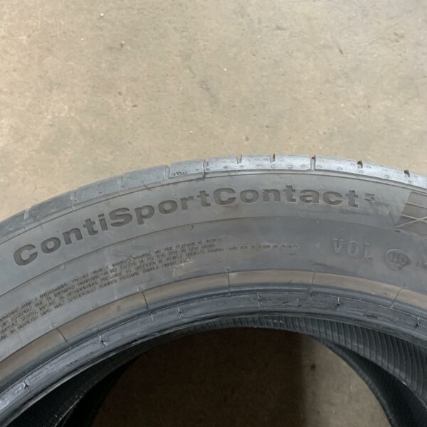 20" - 275/45r20 Continental SportContact 5 VOL ContiSilent (2 kpl) - Image 4