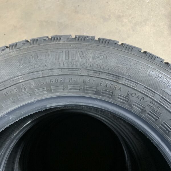 18" - 265/60r18 Nokian Tyres Rotiiva AT - Image 7