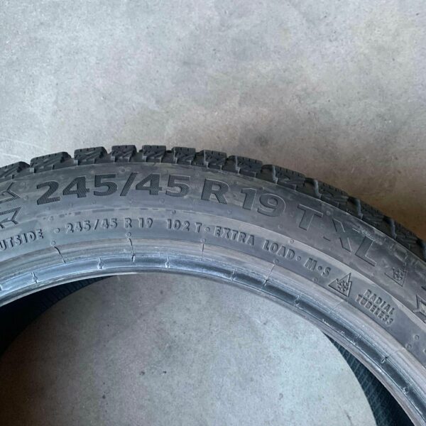 19" - 245/45r19 Continental IceContact 2 - Image 8