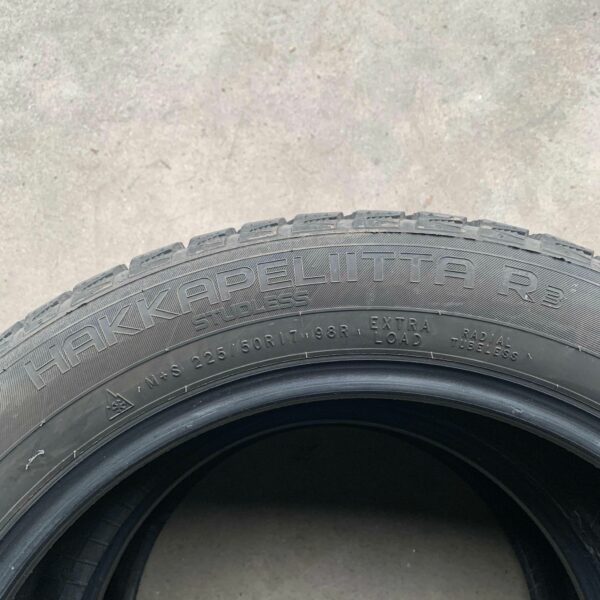 17" - 225/50r17 Nokian Tyres Hakkapeliitta R3 (2 kpl) - Image 5