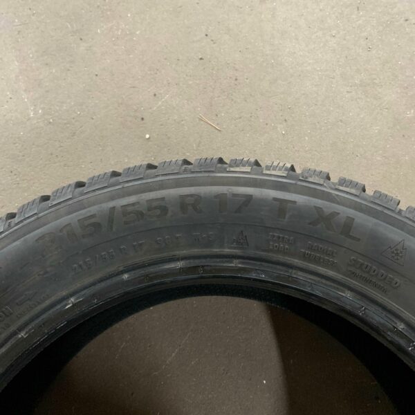 17" - 215/55r17 Continental IceContact 3 (2 kpl) - Image 5