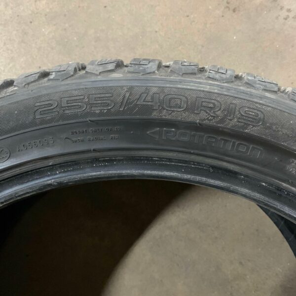 19" - 255/40r19 Nokian Tyres Hakkapeliitta 9 - Image 9