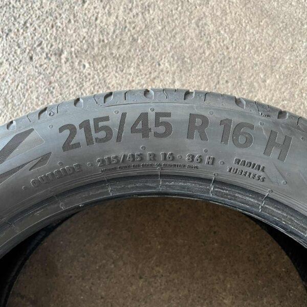 16" - 215/45r16 Continental EcoContact 6 - Image 8