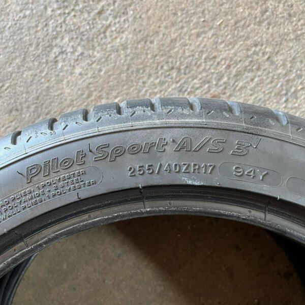 17" - 255/40r17 Michelin Pilot Sport A/S 3 (2 kpl) - Image 7